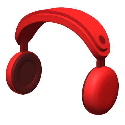 Basic Red Headphones