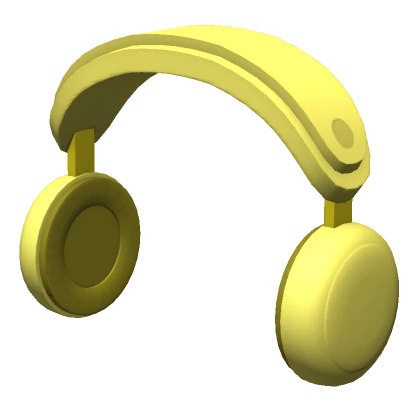 Basic Yellow Headphones