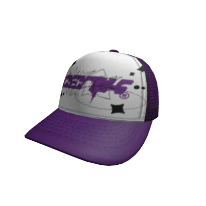 GENK[NITE] TRUCKER CAP -- PURPLE