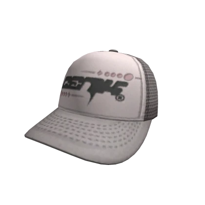 GENK TRUCKER CAP -- GRAY / PINK