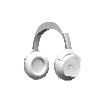 Kawaii Angel Headphones White