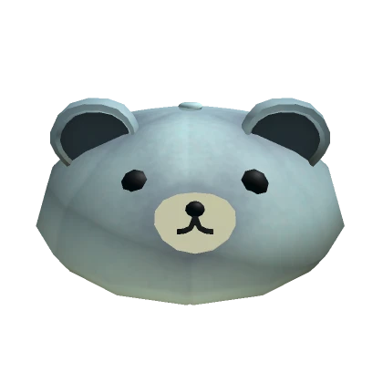 Blue Polar Bear Beret