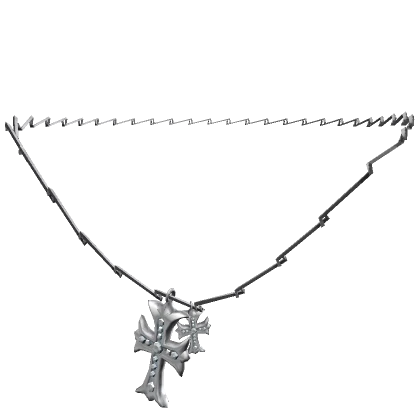 Y2K Double Chrome Chain (Silver) 1.0