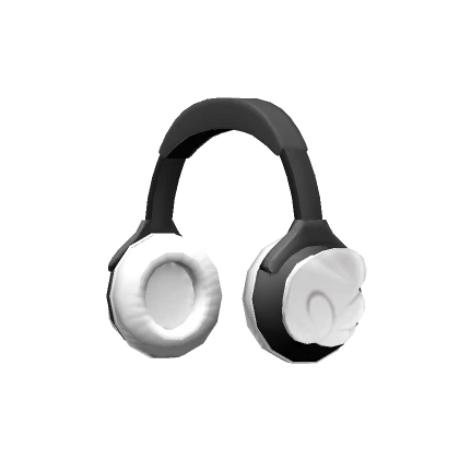 Kawaii Angel Headphones Black