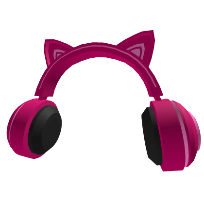 Pink Cat Ear Headphones