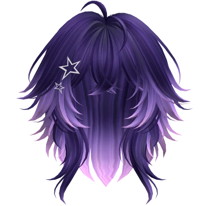 Super Fluffy Anime Short Cut Hairstyle (Galaxy)