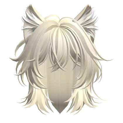 Yellow Cat Ears Hairstyle