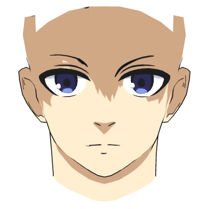 Realistic Blue Lock Isagi Face
