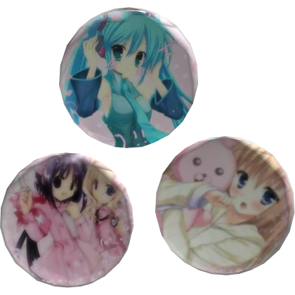 🍮🎀 🦴 cutecore moe kawaii 2000s anime pins (3.0)