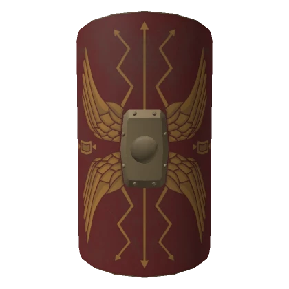 Roman Shield on Back