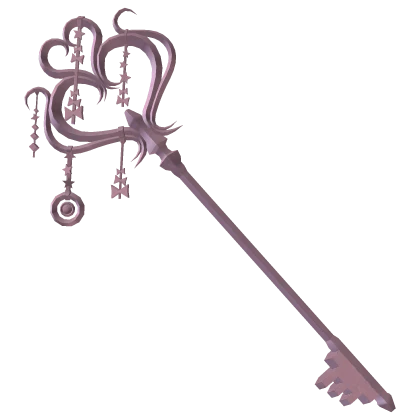 Pink Heart Key 