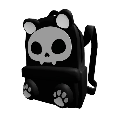 Skeleton Halloween Cat Backpack 3.0