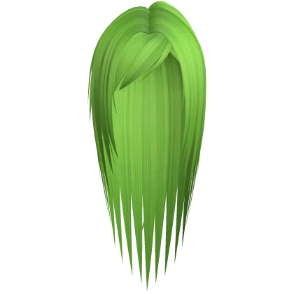 ☆ scene emo y2k rockstar spiky lime green