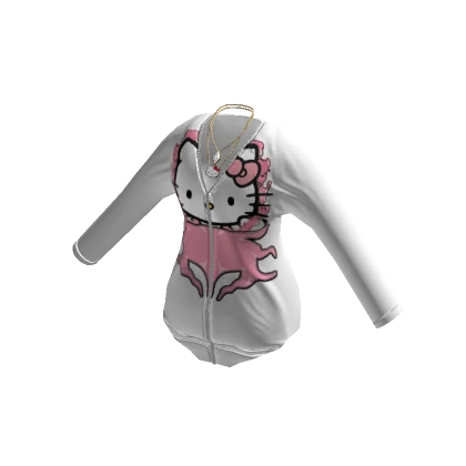 White Hey Kitty Sweater 