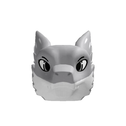 Dynamic Furred Dragon Head