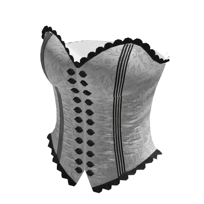 adidas Corset Top Black on White
