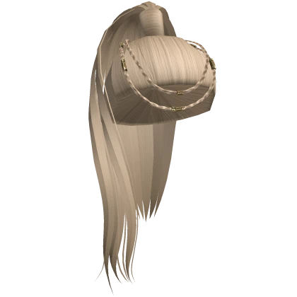 Braid Gold Charm Goddess Blonde Ponytail