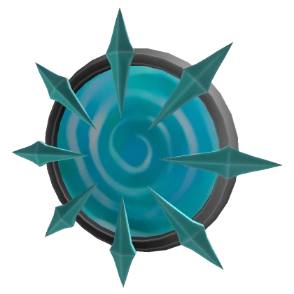 Magic Crystal Portal Shield (Light Blue)