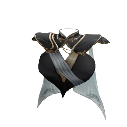 ♡ Jinhsi Chibi Doll Armored Cape Top | WuWa