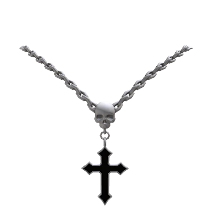 gothic skull chain headpiece