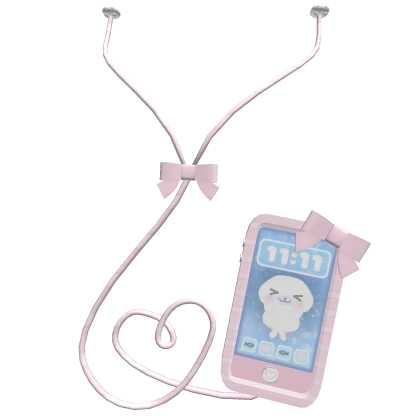 ♡ : kawaii seal phone earbuds