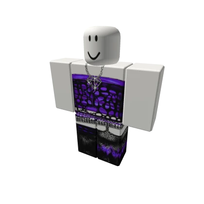 Scene purple emo mcbling fur rawr myxspace y2k fit