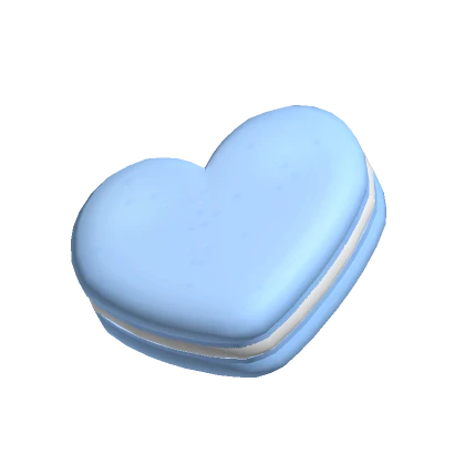 Blue Heart Cookie