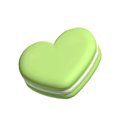 Green Heart Cookie