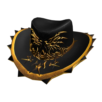 Gold Sigil Cowboy Hat