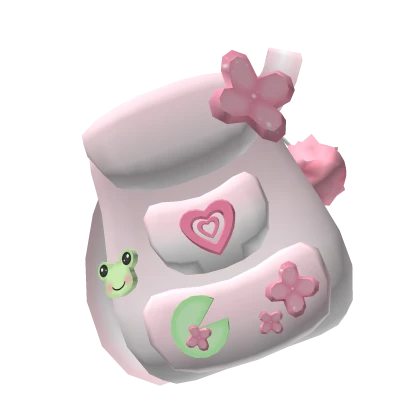 Kawaii Froggy One Shoulder Backpack