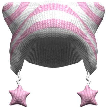 Cute Kitty Beanie Pink
