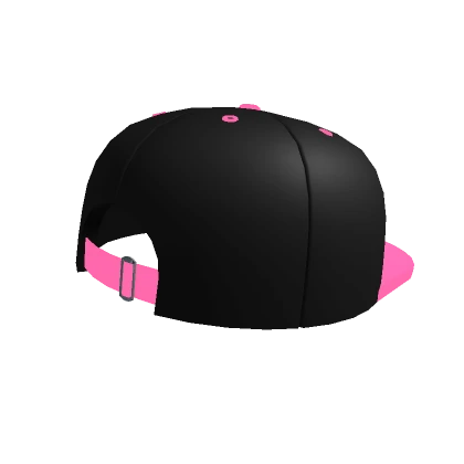 Backwards Neon Pink Cap