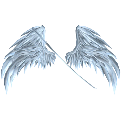 Light Blue Angel Wings & Katana