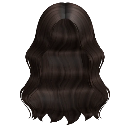 Windy Middle Part Waves in Dark Brown