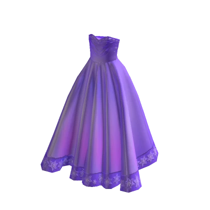 Princess Gown Purple Lavender