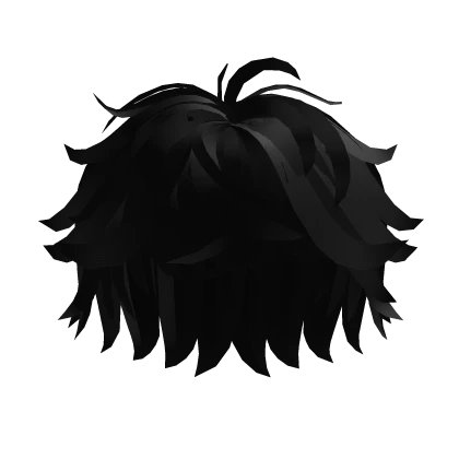  [FREE] Black Messy Textured Hair