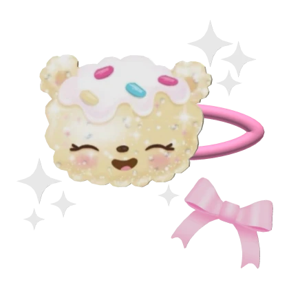 ʚ sprinkle num nom hairclip
