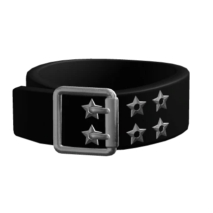 [3.0] Double Star Stud Black Choker