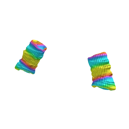 Soft Cute Arm Warmers (Rainbow)