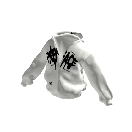 Preface Stars Trilogy Zip-Up White Hoodie