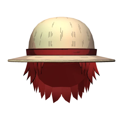 Shank Young Red Hair w/ Straw Hat | Gol D. Roger