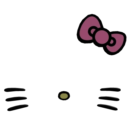 ♡ : hello kitty face filter