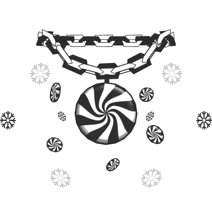 Christmas Winter Peppermint Chain