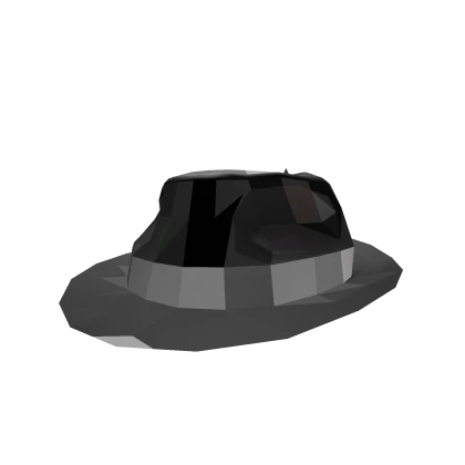 Chance's Black Sparkle Time Fedora