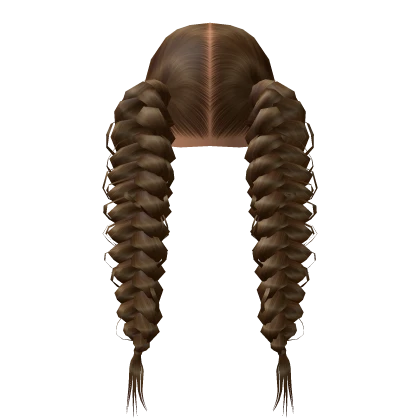 Fishtail braids [Brown]
