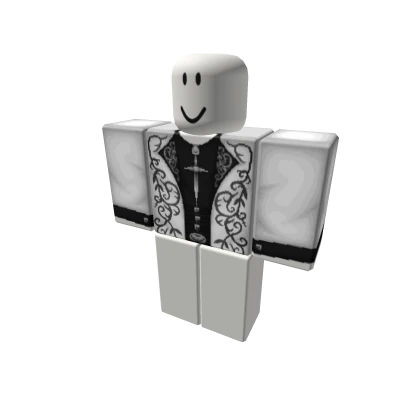 Vampire Robe White Shirt