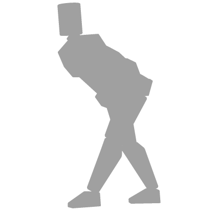 Kawaii Shy Girl Profile Pose