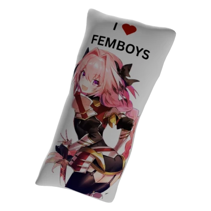 Astolfo - i <3 FEMBOYS (Body Pillow) アストルフォ
