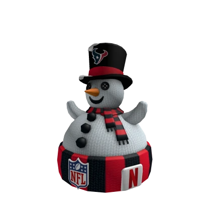 Houston Texans Snowman Beanie