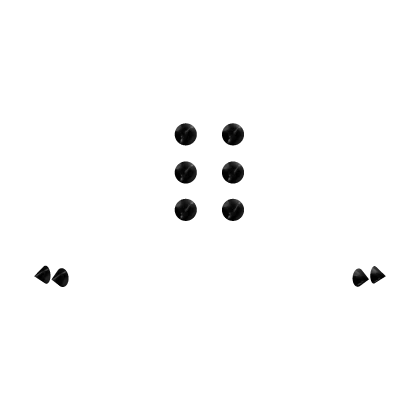 Black Spiked Tripple Erl Piercing Set